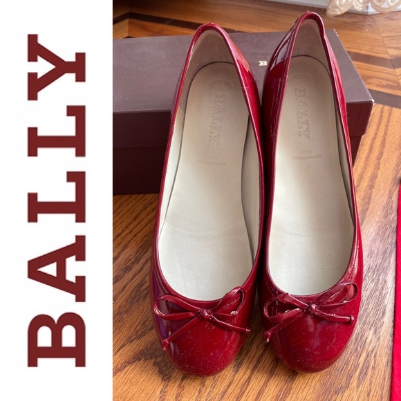 Bally Patent Leather ballerina flats size 5 - Picture 1 of 9
